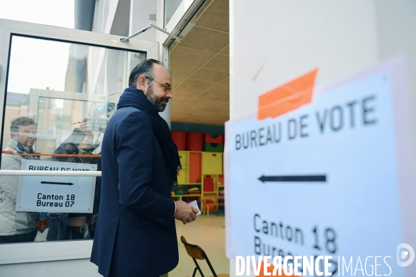 Premier tour des élections municipales au Havre/Edouard Philippe