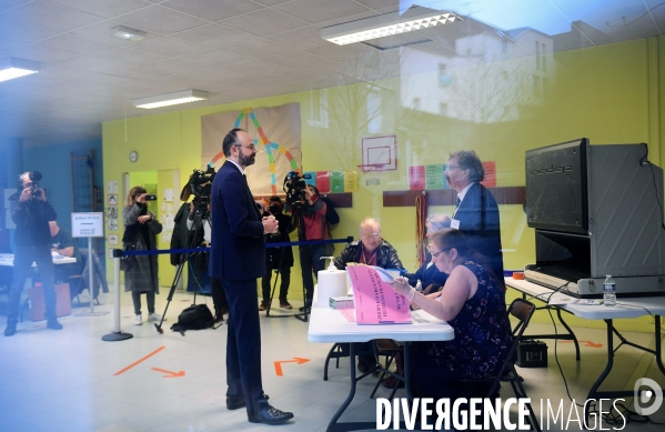 Premier tour des élections municipales au Havre/Edouard Philippe