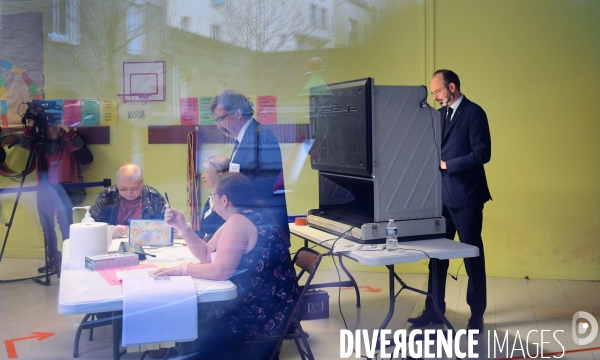 Premier tour des élections municipales au Havre/Edouard Philippe