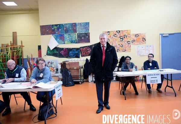 Premier tour des élections municipales au Havre/ Jean Paul Lecoq
