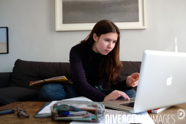 Travail scolaire pendant le confinement