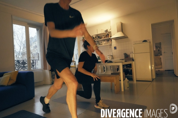 Cours de sport par visioconférence