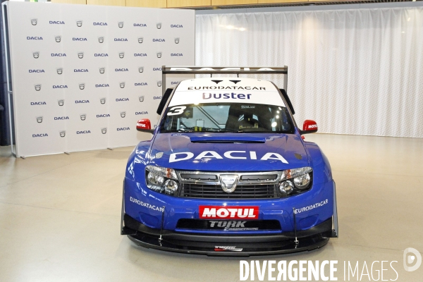 Duster DACIA en préparation pour la course de Pike s Peak, au USA.
