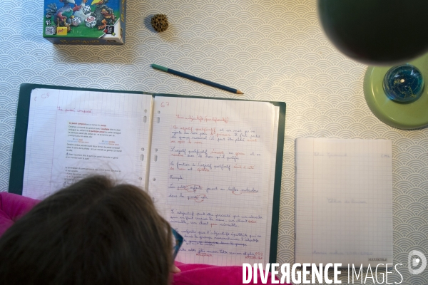 Confinement : les activités journalières d une enfant de 10 ans