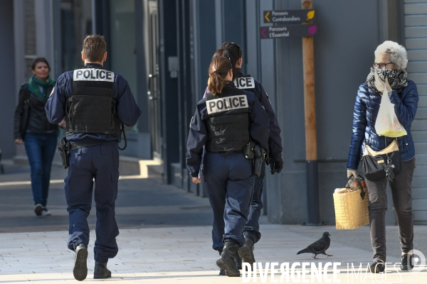 Marché de Valence au 5e jour de confinement