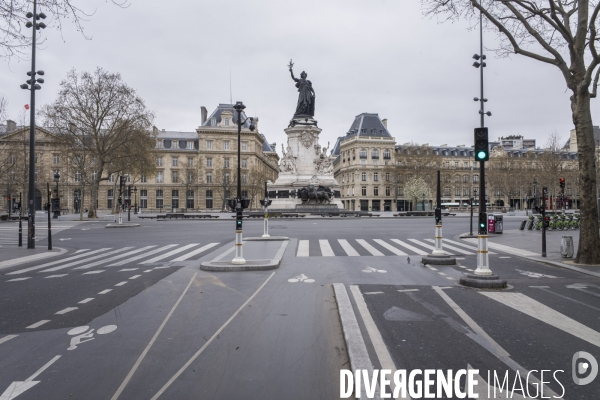 Paris, ville sous confinement, jour 5