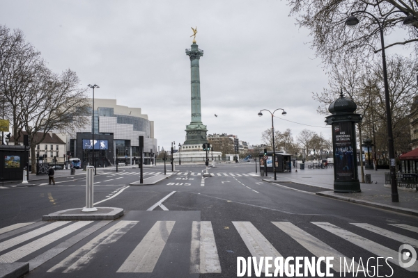 Paris, ville sous confinement, jour 5