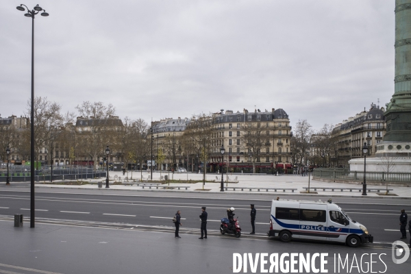 Paris, ville sous confinement, jour 5