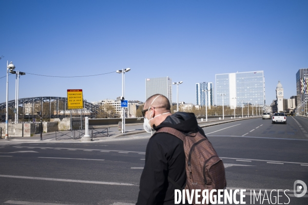 Paris, ville sous confinement, jour 8