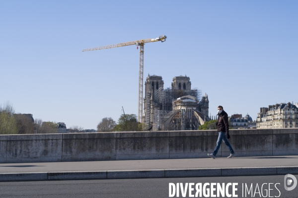 Paris, ville sous confinement, jour 8