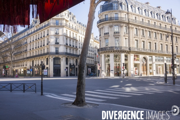 Paris, ville sous confinement, jour 8