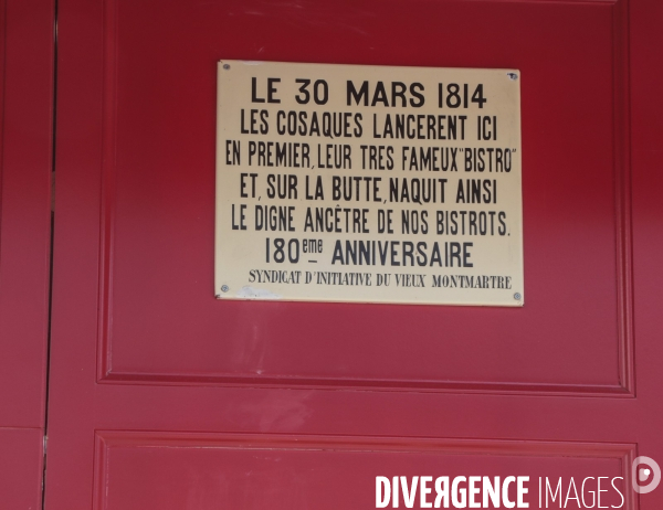 Confinement a montmartre