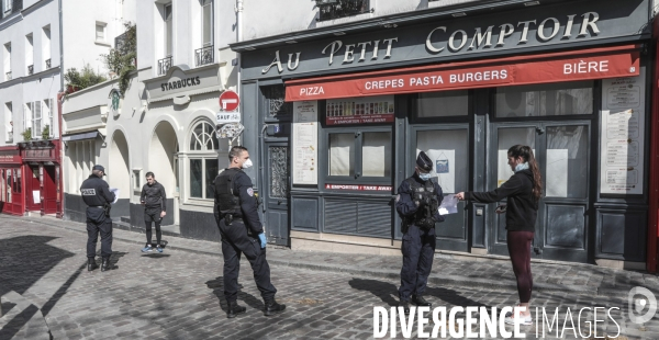 Confinement a montmartre