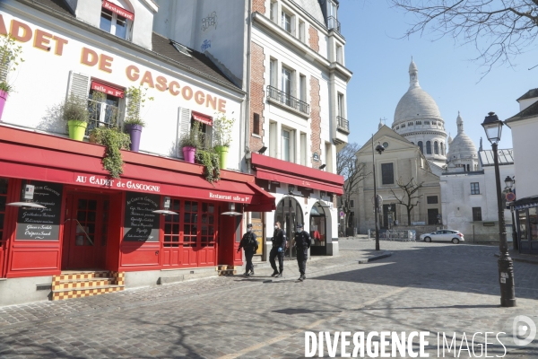 Confinement a montmartre