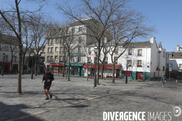 Confinement a montmartre