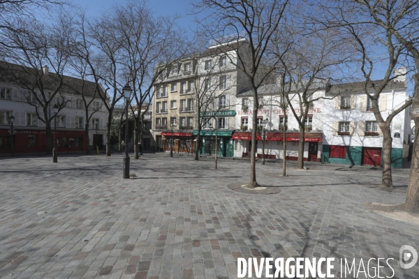 Confinement a montmartre