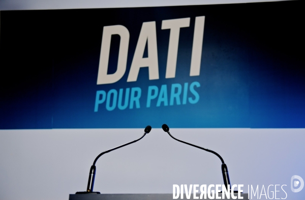 Rachida dati presente son projet pour paris