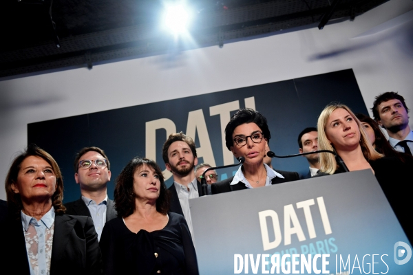 Rachida dati presente son projet pour paris