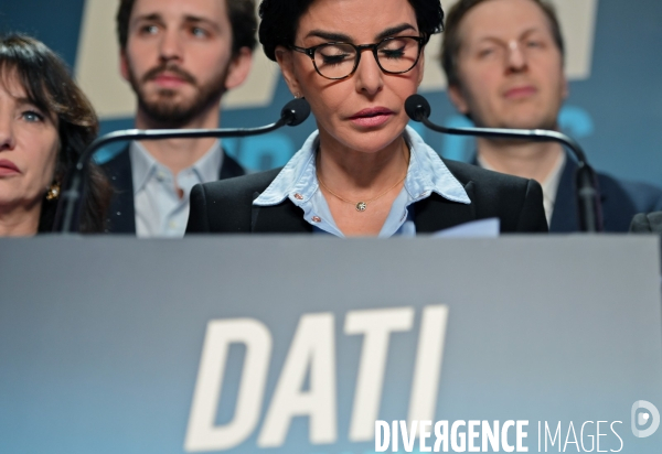 Rachida dati presente son projet pour paris