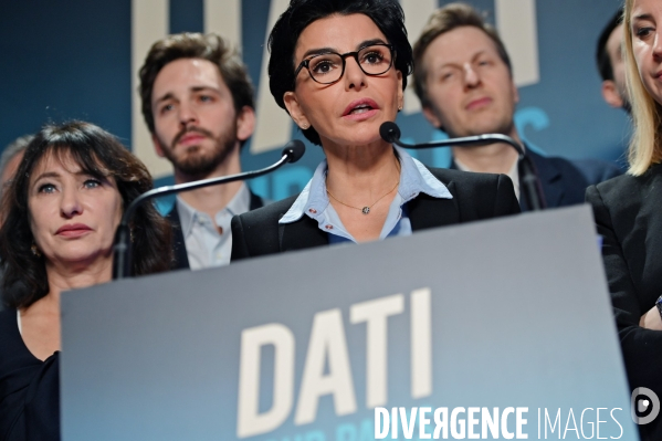 Rachida dati presente son projet pour paris