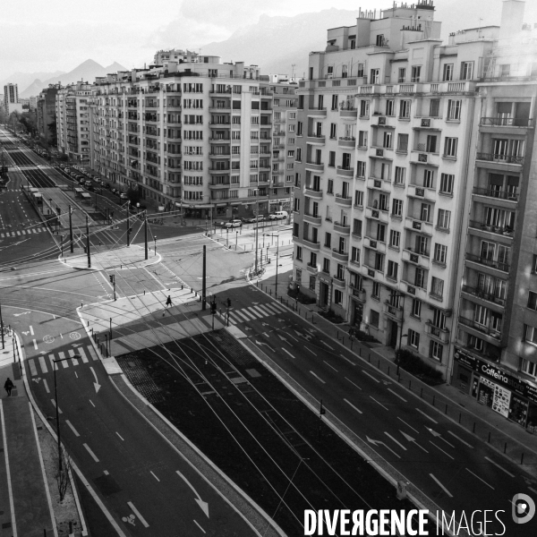 Première semaine de confinement à Grenoble