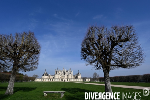Covid 19 - chateau de Chambord fermé