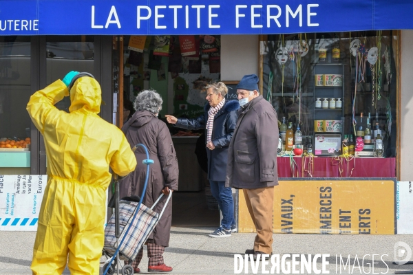 Désinfection des espaces publics