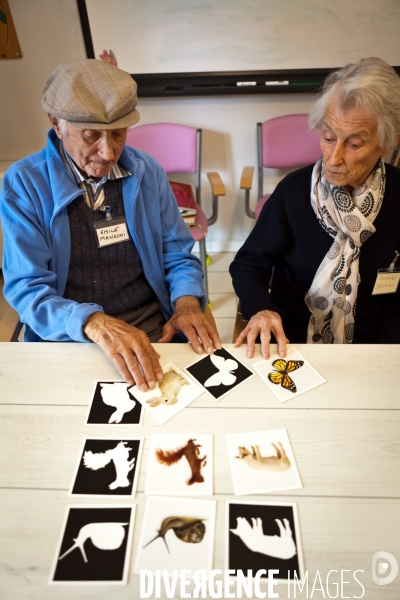 Quotidien, activités et vie sociale à la maison de retraitre Jeanne Calment à Arles.