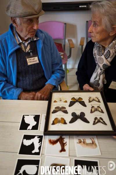 Quotidien, activités et vie sociale à la maison de retraitre Jeanne Calment à Arles.