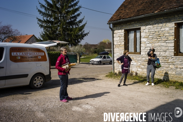 Confinement à la campagne.