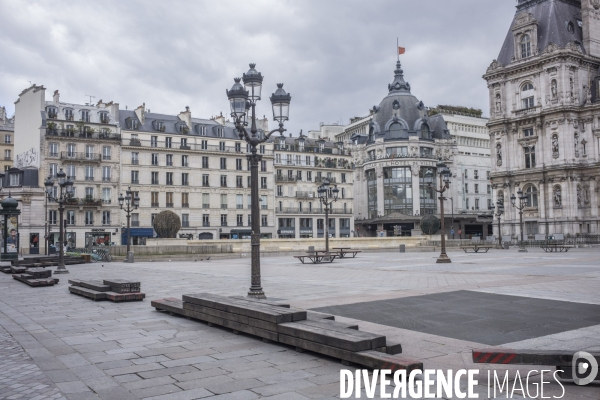 Paris, ville sous confinement, jour 13