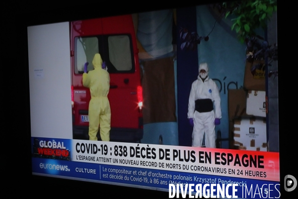 Zapping tv 30 mars pandemie coronaviru-covid19