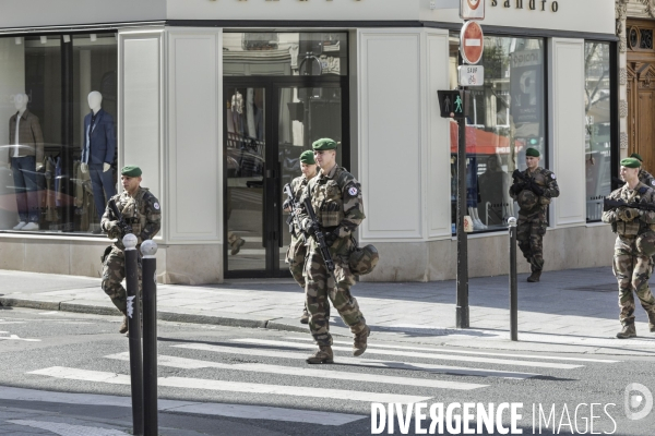 CORONAVIRUS - Patrouille de militaire