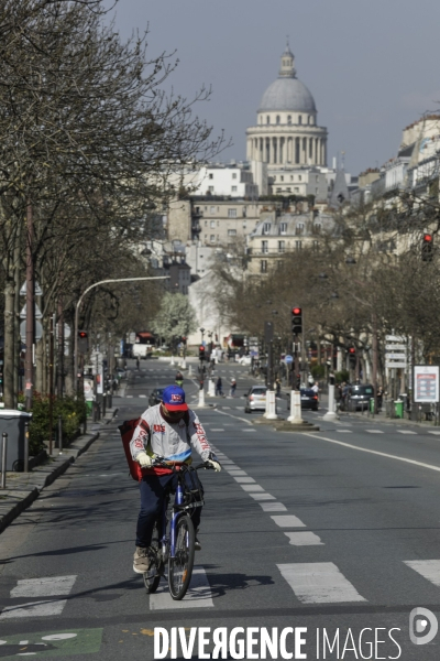 CORONAVIRUS - Livreur en Deliveroo - Uber Eat