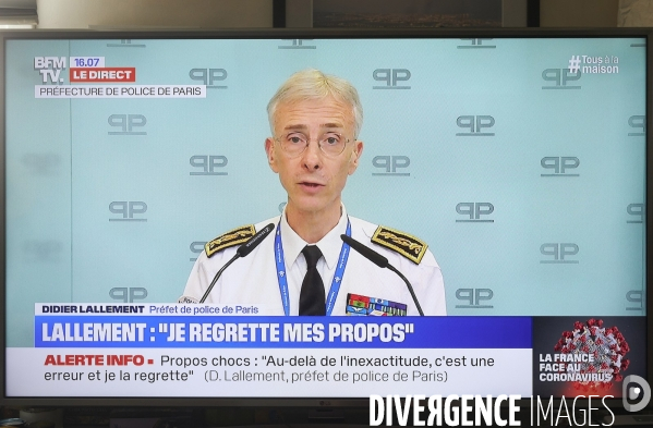 Coronavirus: Didier Lallement s excuse