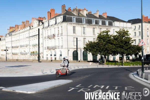 Les coursiers nantais sous confinement