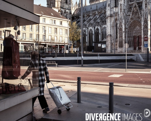 Coronavirus Rouen pendant le confinement