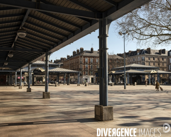 Coronavirus Rouen pendant le confinement