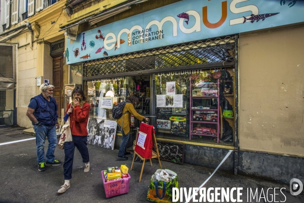 Petit-déjeuner de l association Emmaüs au 22ème jour de confinement