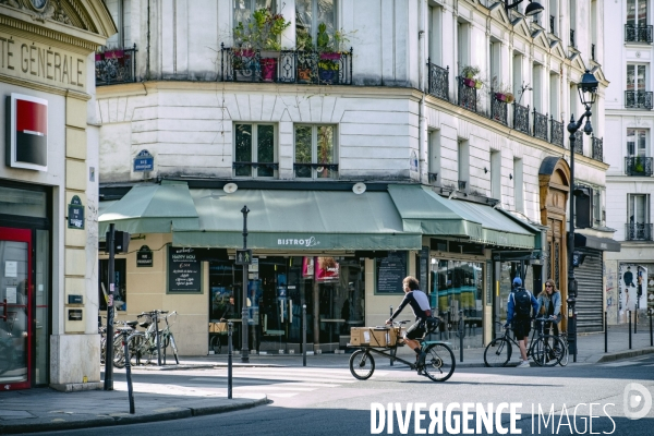 A vélo dans Paris confiné