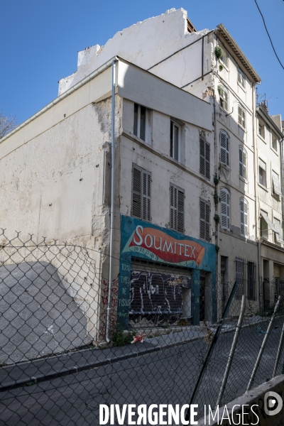 2 immeubles de la rue d Aubagne vont être démolis.