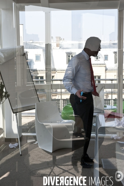 Le travail des cadres ; la vie de bureau