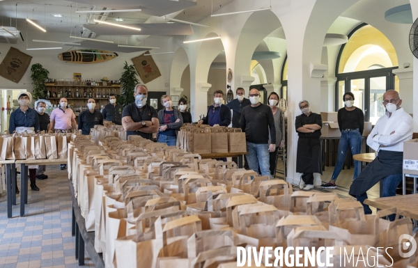 Casseroles solidaires! 300 repas livrés pour les plus démunis dans les quartiers Nord de Marseille