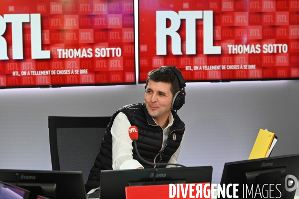 Thomas Sotto. RTL soir
