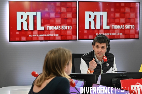 Thomas Sotto. RTL soir