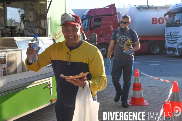 COVID 19 - Sur l A7, du réconfort pour les routiers