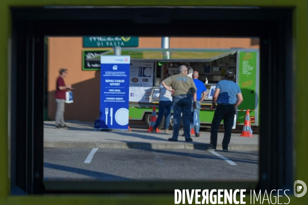 COVID 19 - Sur l A7, du réconfort pour les routiers