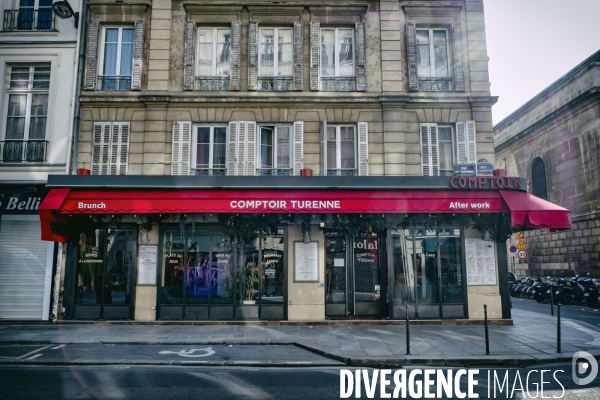 Les commerces fermés pendant le confinement