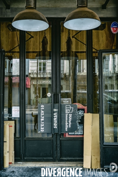 Les commerces fermés pendant le confinement