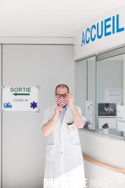 Laurent Plard, chirurgien au centre hospitalier d Avranches